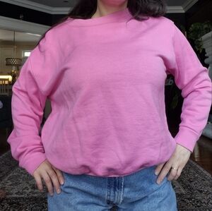 Pink Long Sleeve Top 80% cotton